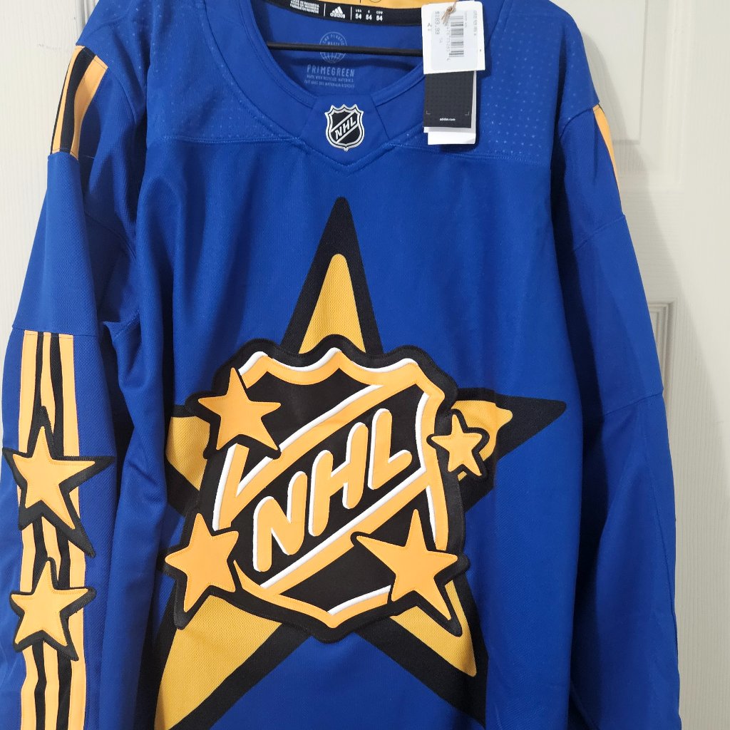 Nhl 2024 All Star Game Drew House Jersey Primegreen Blue Size 56 Nwt
